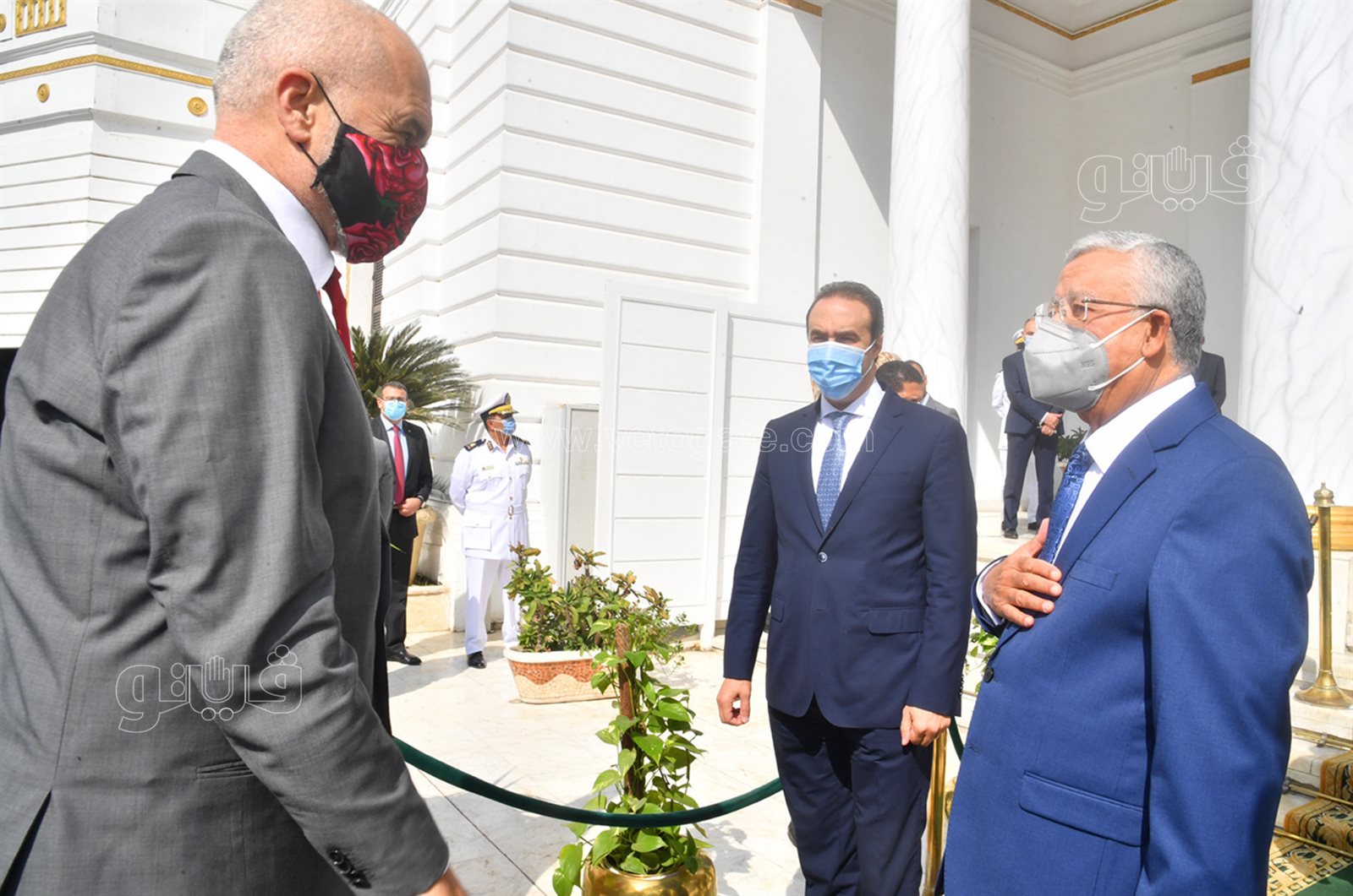 تفاصيل لقاء حنفي جبالي ورئيس وزراء ألبانيا (4)