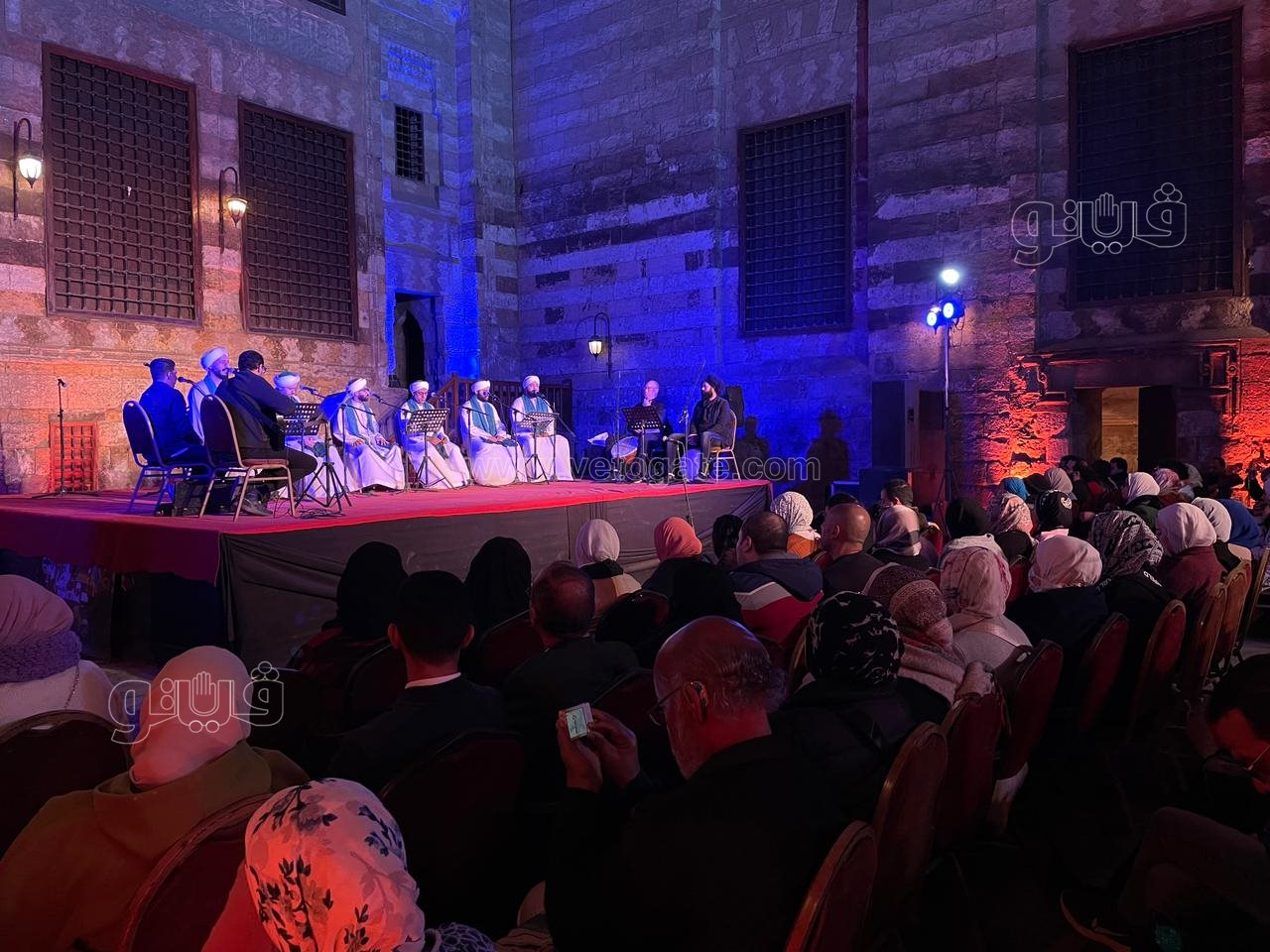 فرقة الحضرة تبدع بالأناشيد الصوفية والموشحات في قبة الغوري (1)