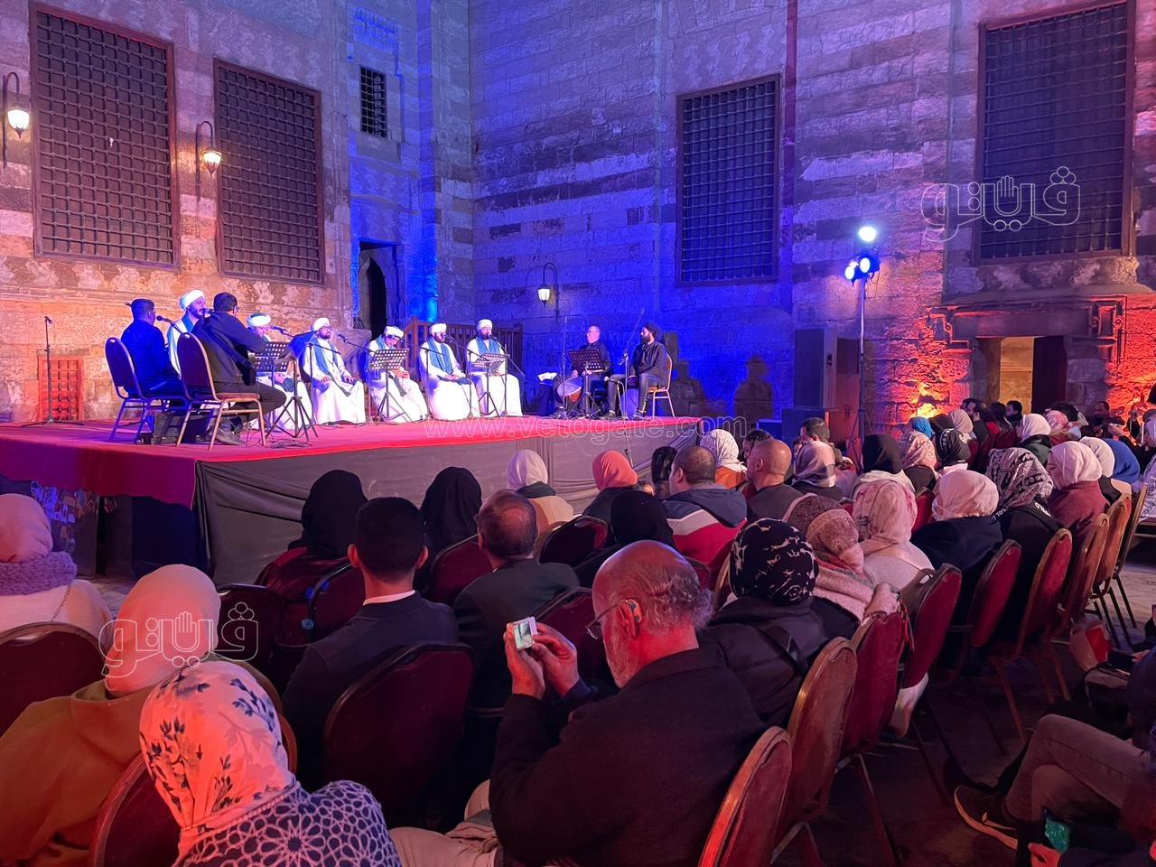 فرقة الحضرة تبدع بالأناشيد الصوفية والموشحات في قبة الغوري (2)