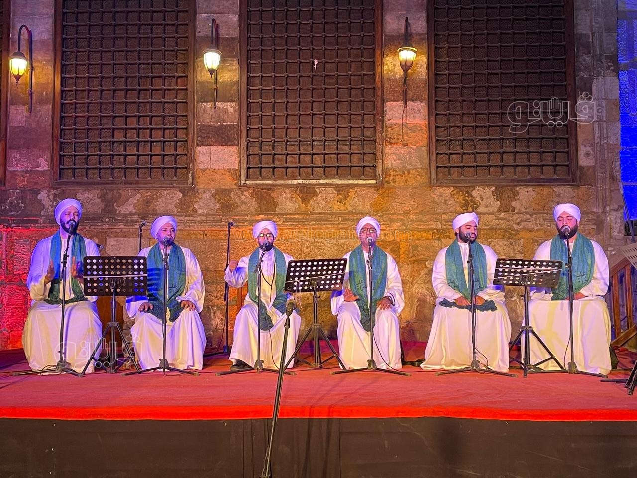 فرقة الحضرة تبدع بالأناشيد الصوفية والموشحات في قبة الغوري (16)