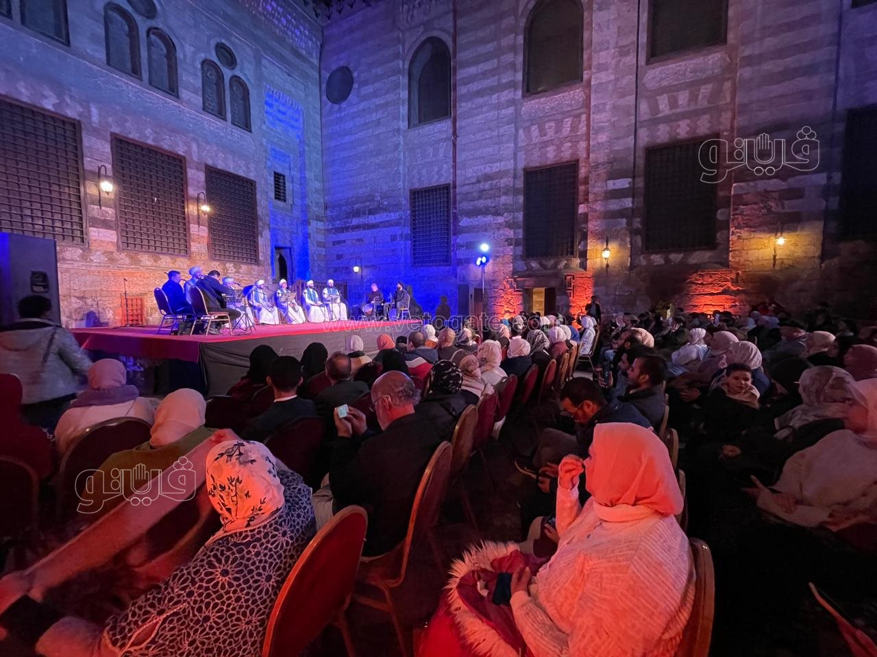 فرقة الحضرة تبدع بالأناشيد الصوفية والموشحات في قبة الغوري (20)