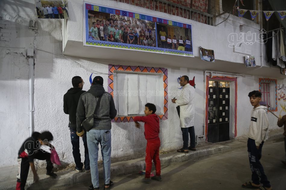 تجهيزات أطول مائدة إفطار جماعي في المطرية (2)