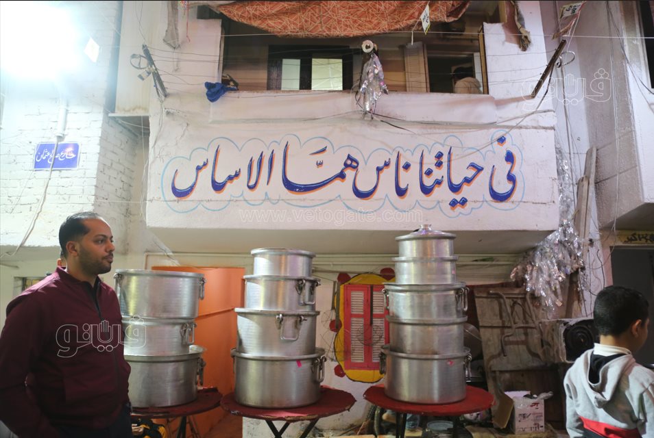 تجهيزات أطول مائدة إفطار جماعي في المطرية (7)