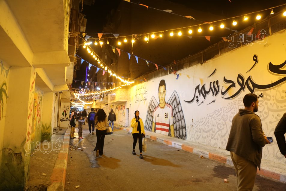 تجهيزات أطول مائدة إفطار جماعي في المطرية (13)