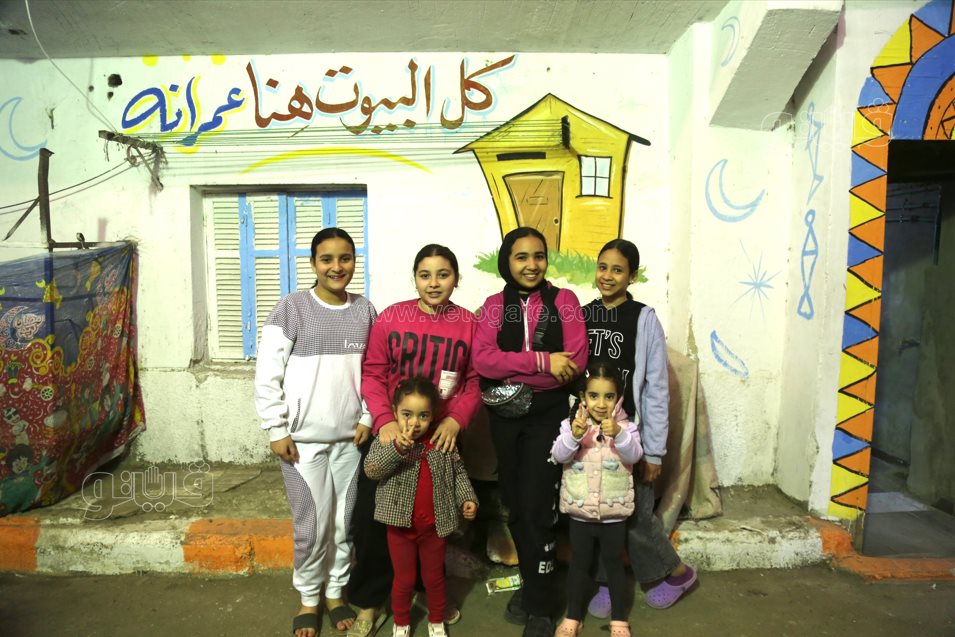 تجهيزات أطول مائدة إفطار جماعي في المطرية (14)