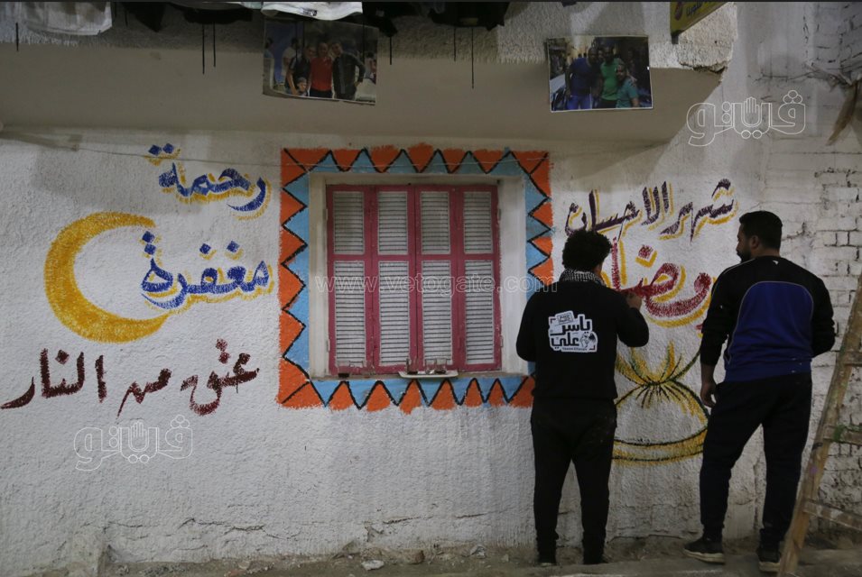 تجهيزات أطول مائدة إفطار جماعي في المطرية (20)