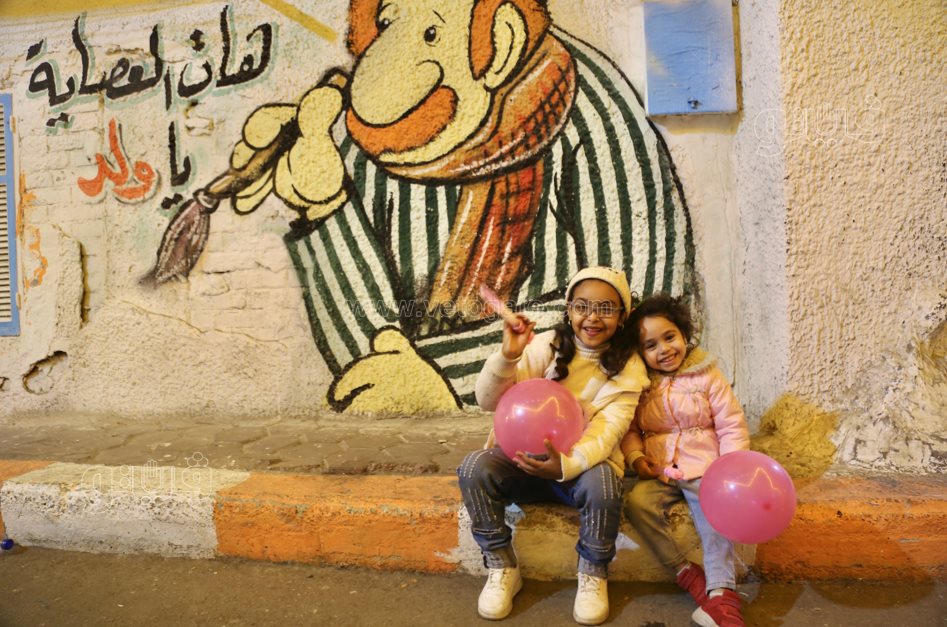 تجهيزات أطول مائدة إفطار جماعي في المطرية (25)