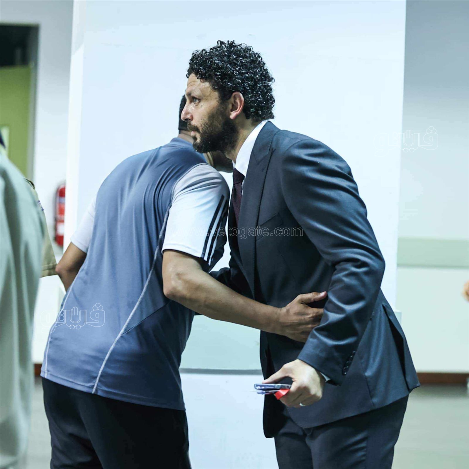  أجواء فوز الأهلي بملعب بنجامين مكابا (19)