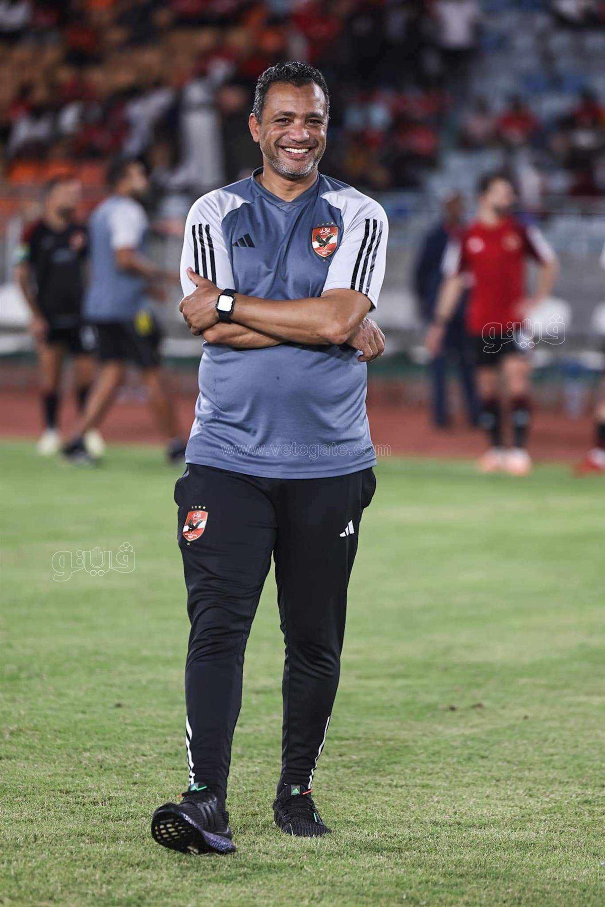  أجواء فوز الأهلي بملعب بنجامين مكابا (1)