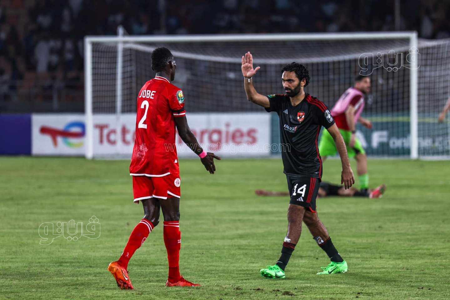  أجواء فوز الأهلي بملعب بنجامين مكابا (5)