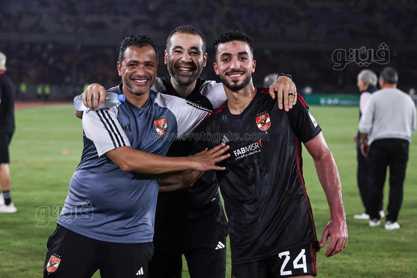  أجواء فوز الأهلي بملعب بنجامين مكابا (9)