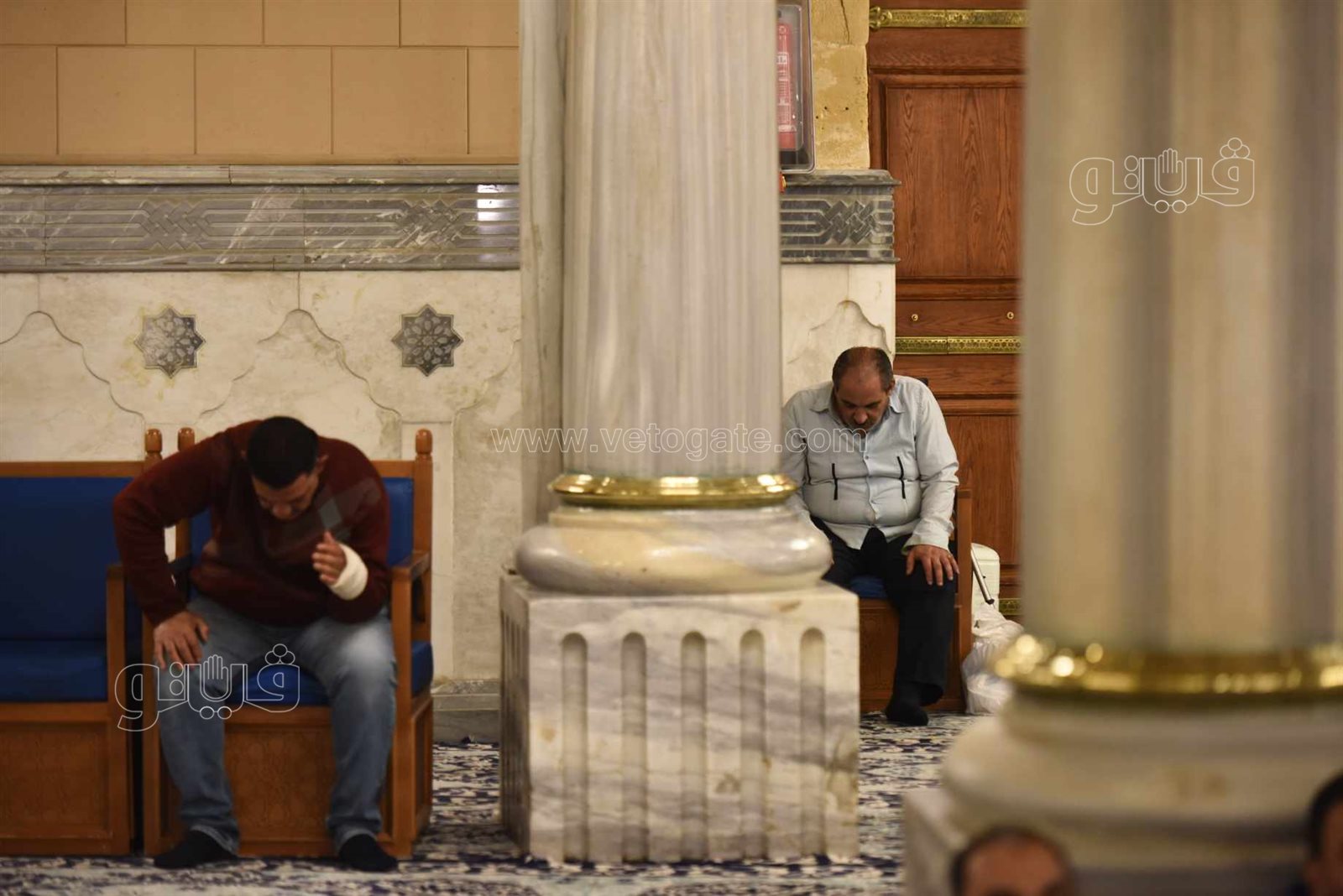  أجواء روحانية خاصة في صلاة التهجد بمسجد سيدنا الحسين (3)