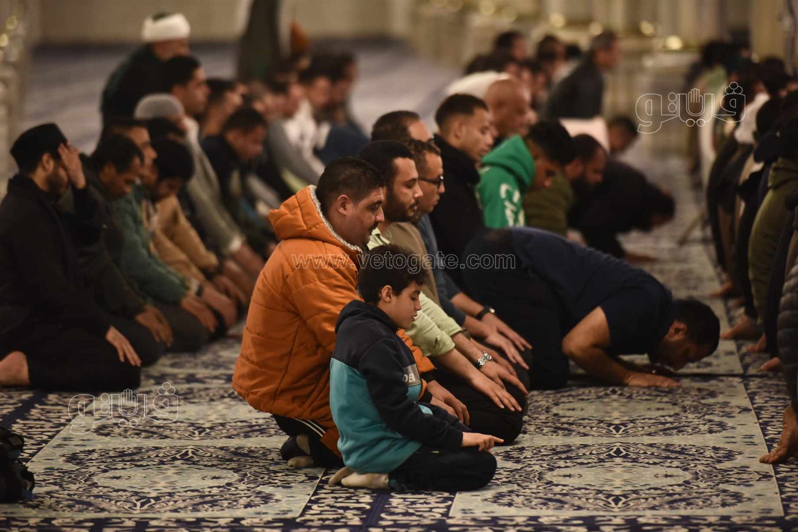 حضور مميز للأطفال في صلاة التهجد بمسجد سيدنا الحسين (3)