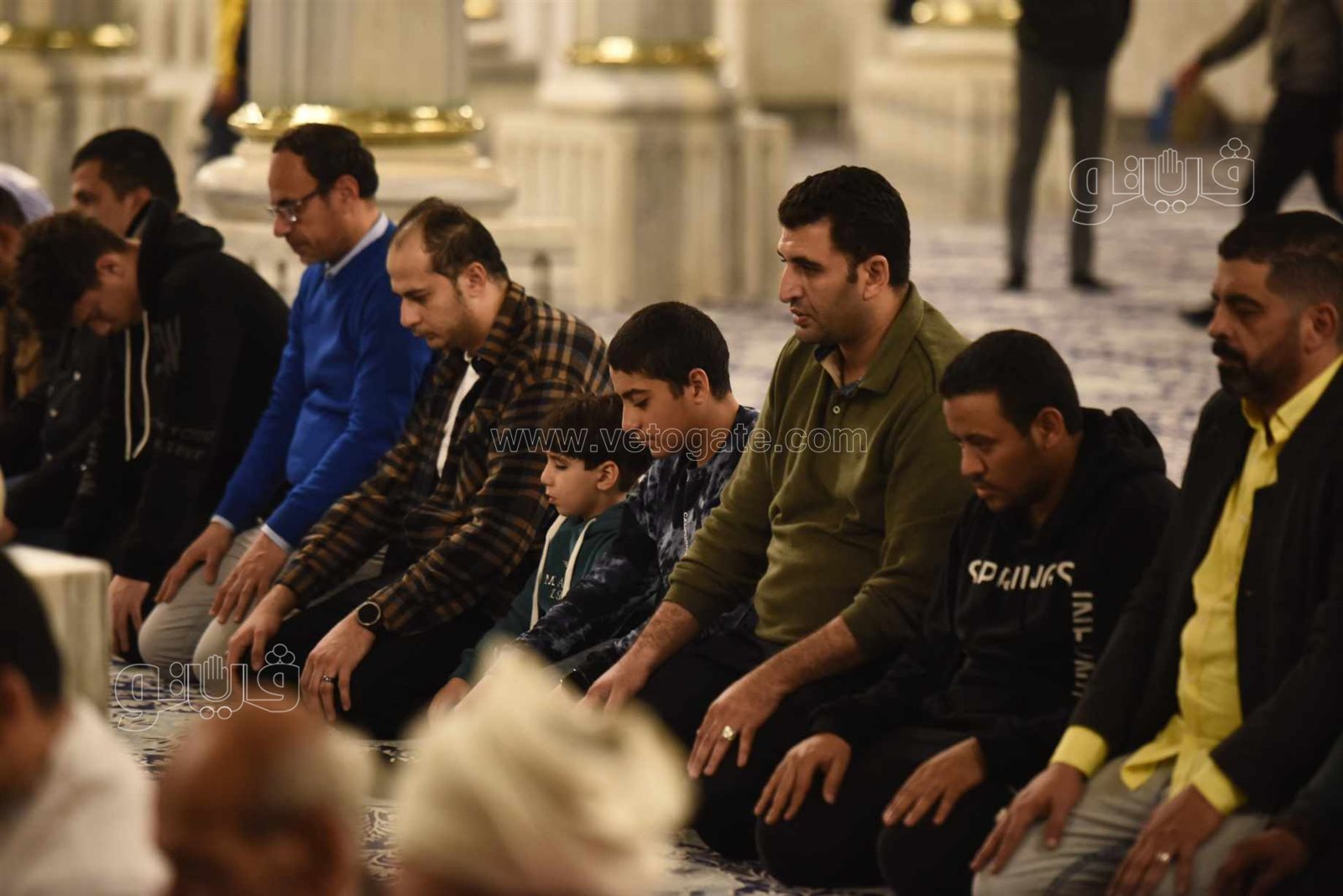 حضور مميز للأطفال في صلاة التهجد بمسجد سيدنا الحسين (9)