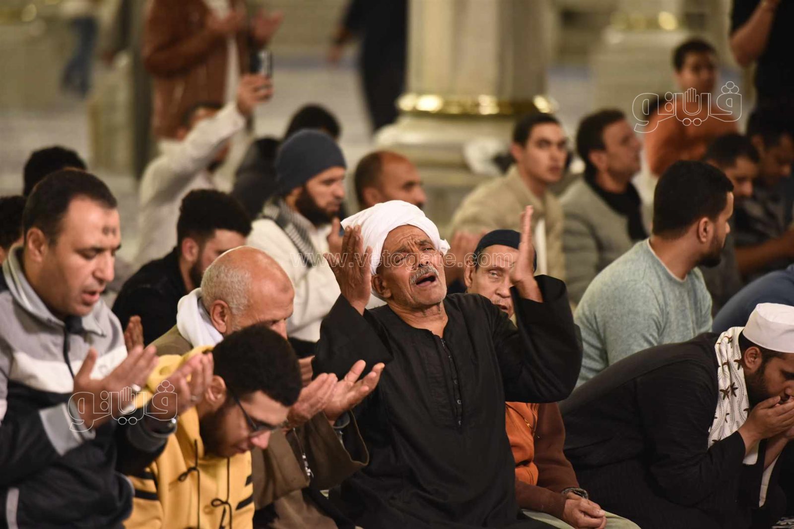 صلاة التهجد بمسجد سيدنا الحسين (3)