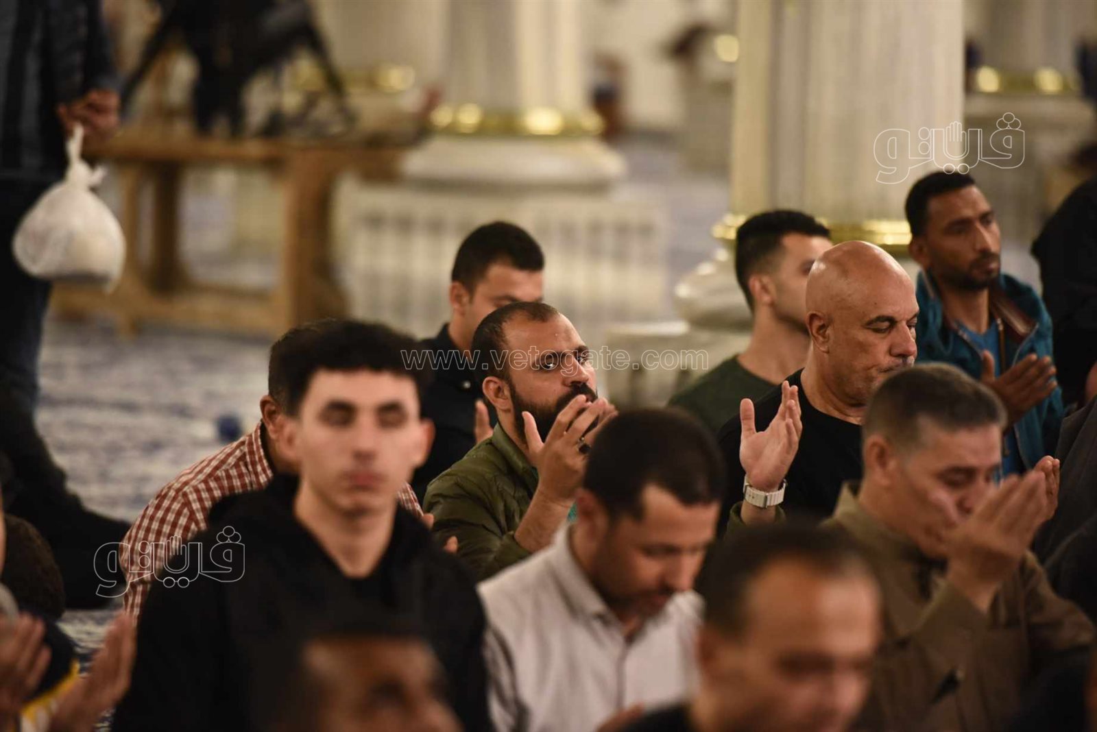 صلاة التهجد بمسجد سيدنا الحسين (13)