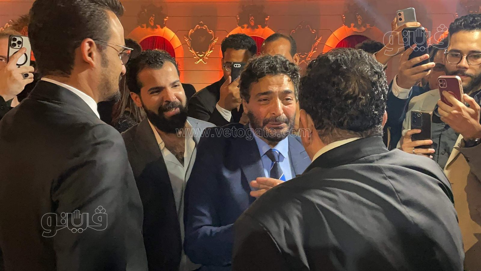 نجوم الفن والرياضة في حفل زفاف نجل محمد فؤاد (8)