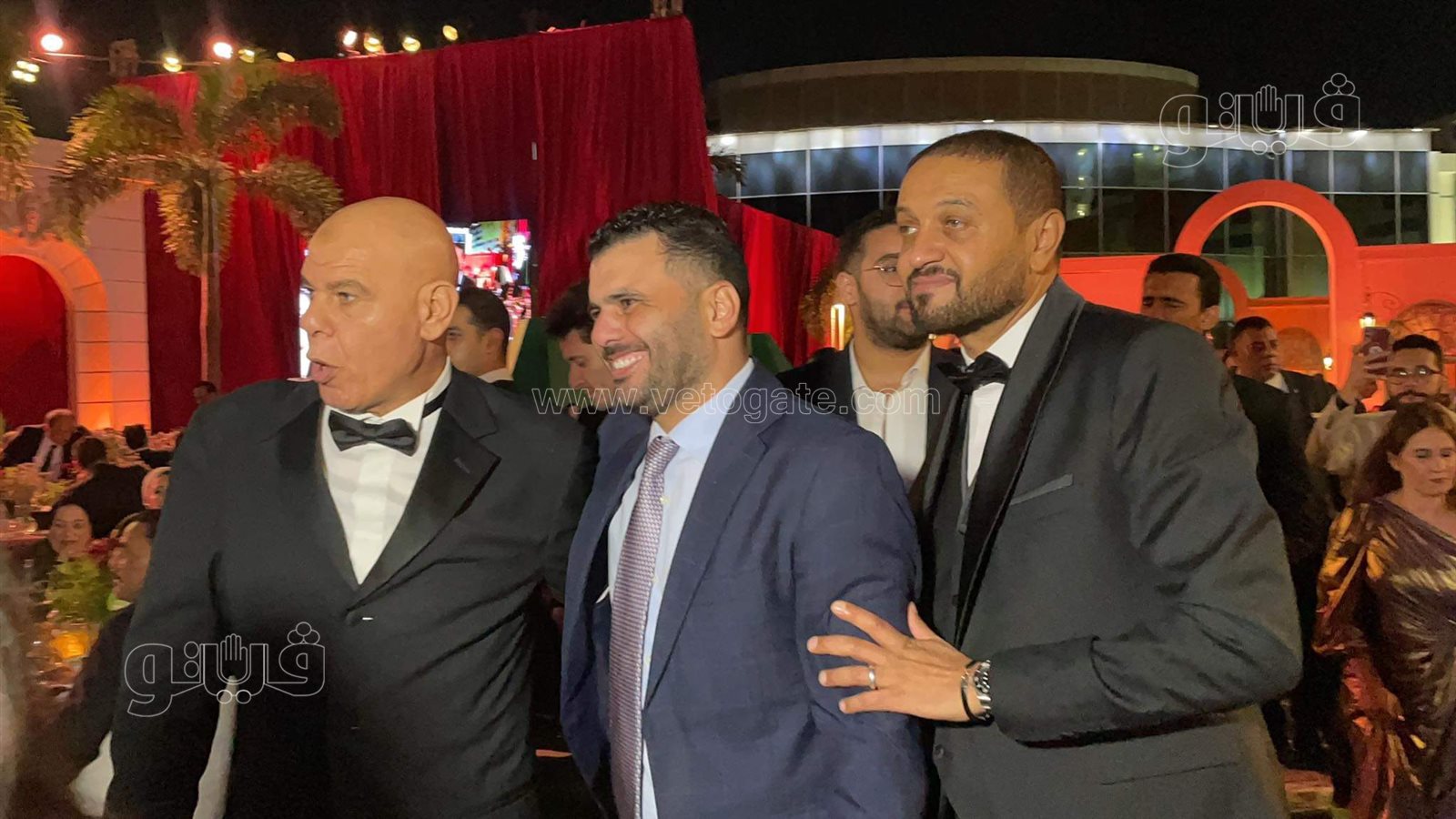 نجوم الفن والرياضة في حفل زفاف نجل محمد فؤاد (14)