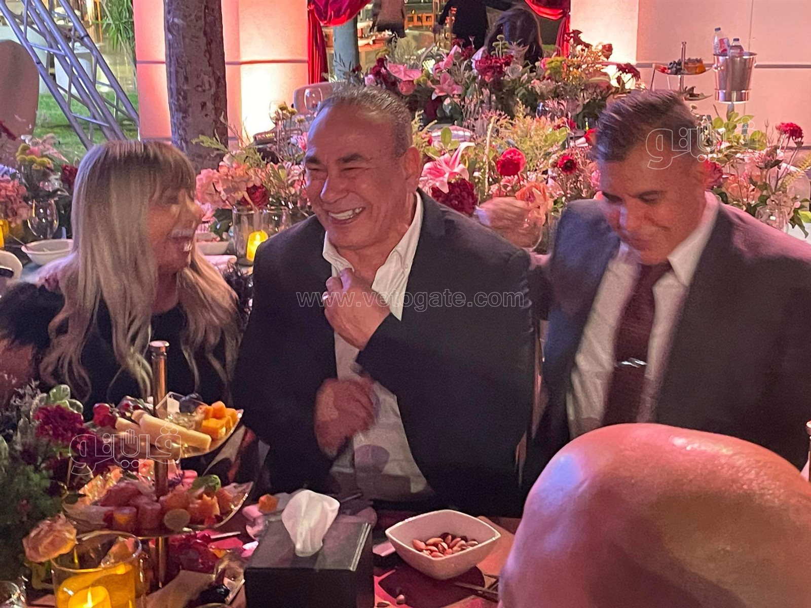 نجوم الفن والرياضة في حفل زفاف نجل محمد فؤاد (17)