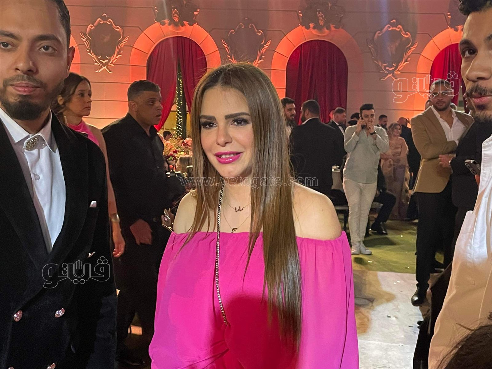 نجوم الفن والرياضة في حفل زفاف نجل محمد فؤاد (18)