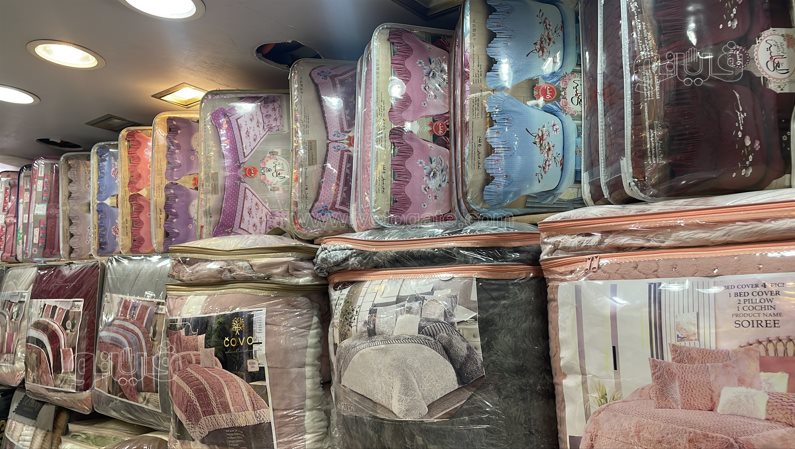 أسعار المفارش وأطقم السرير بالأسواق (4)