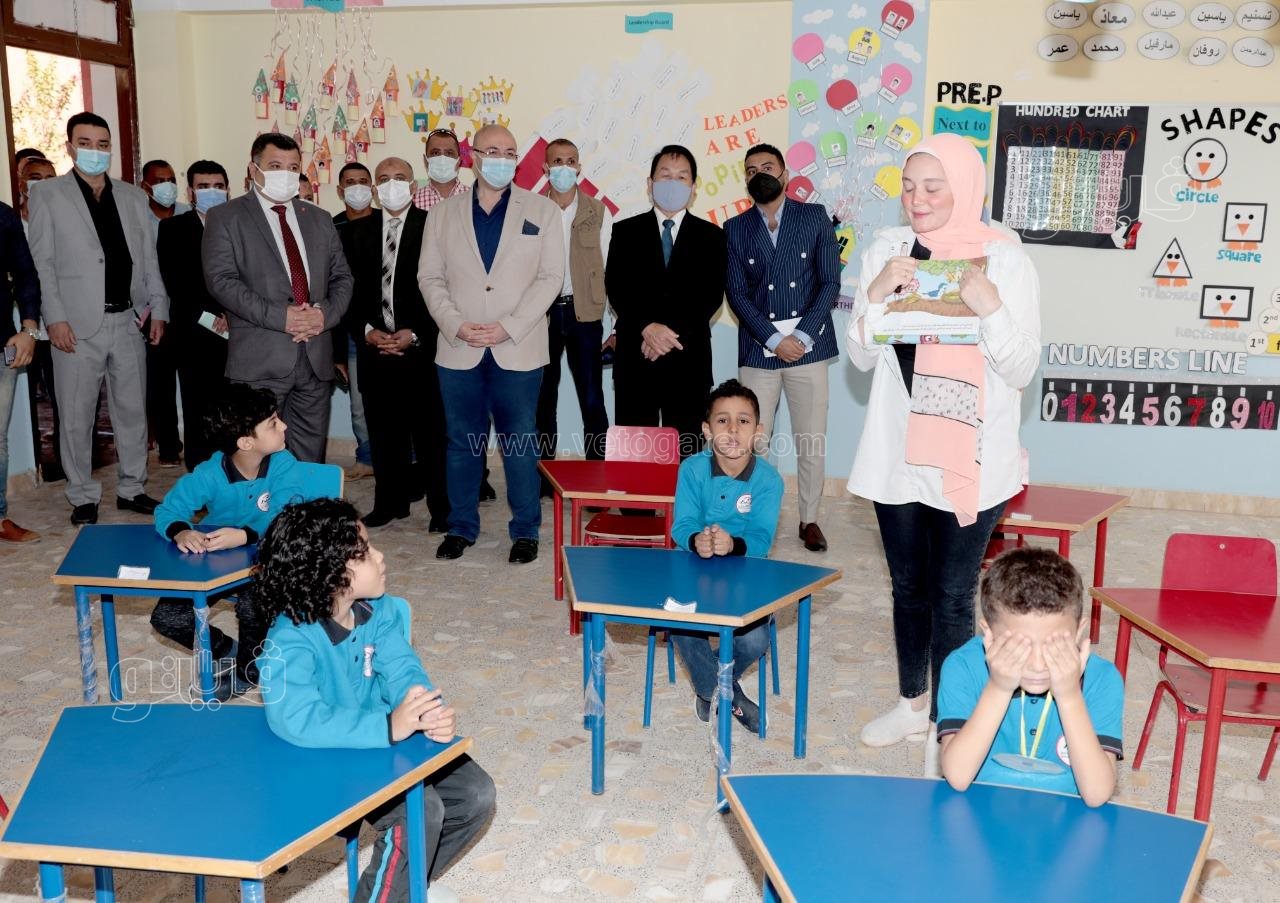 محافظ بني سويف يزور المدرسة اليابانية (3)