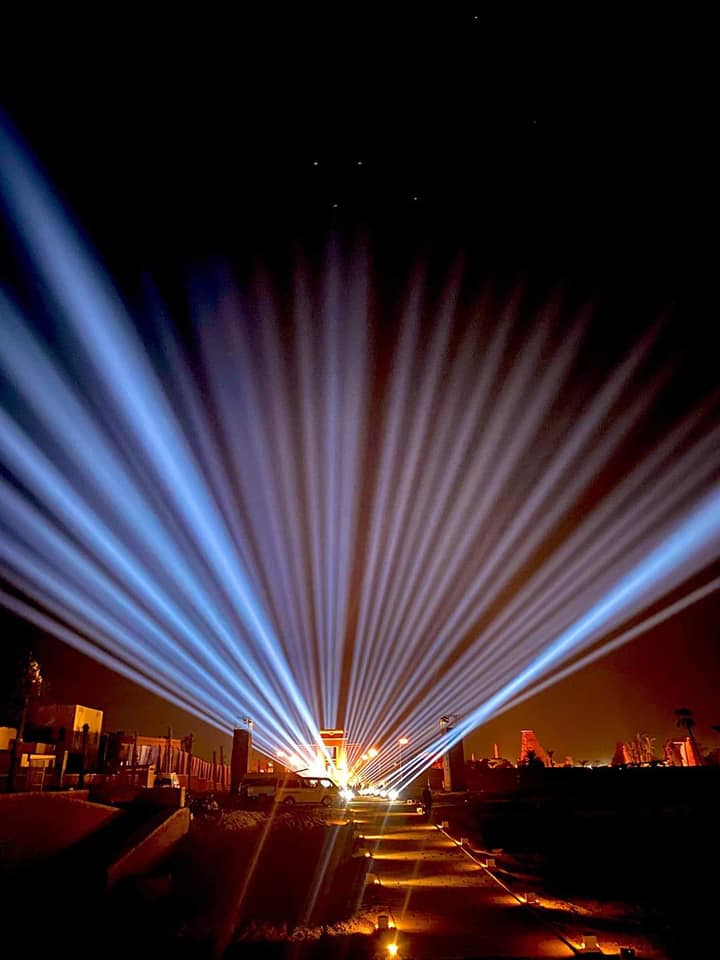 رصد آخر استعدادات معابد الأقصر لاحتفالية طريق الكباش (2)