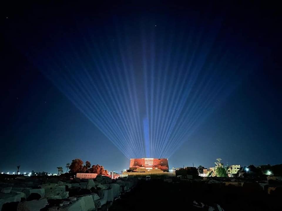 رصد آخر استعدادات معابد الأقصر لاحتفالية طريق الكباش (4)