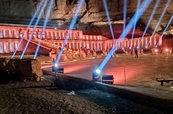 رصد آخر استعدادات معابد الأقصر لاحتفالية طريق الكباش (9)