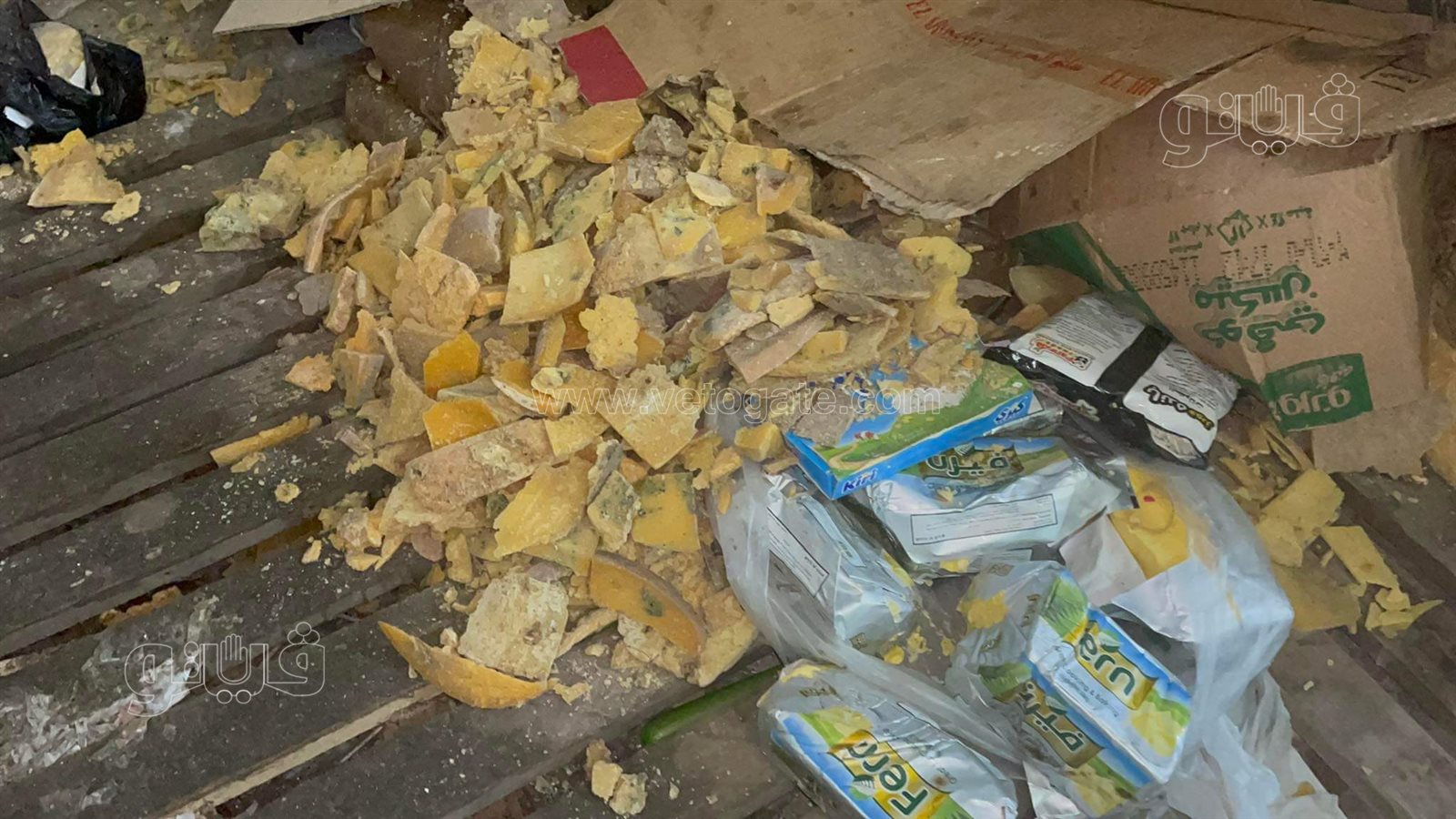 التموين تضبط كميات كبيرة من المواد الغذائية الفاسدة (18)