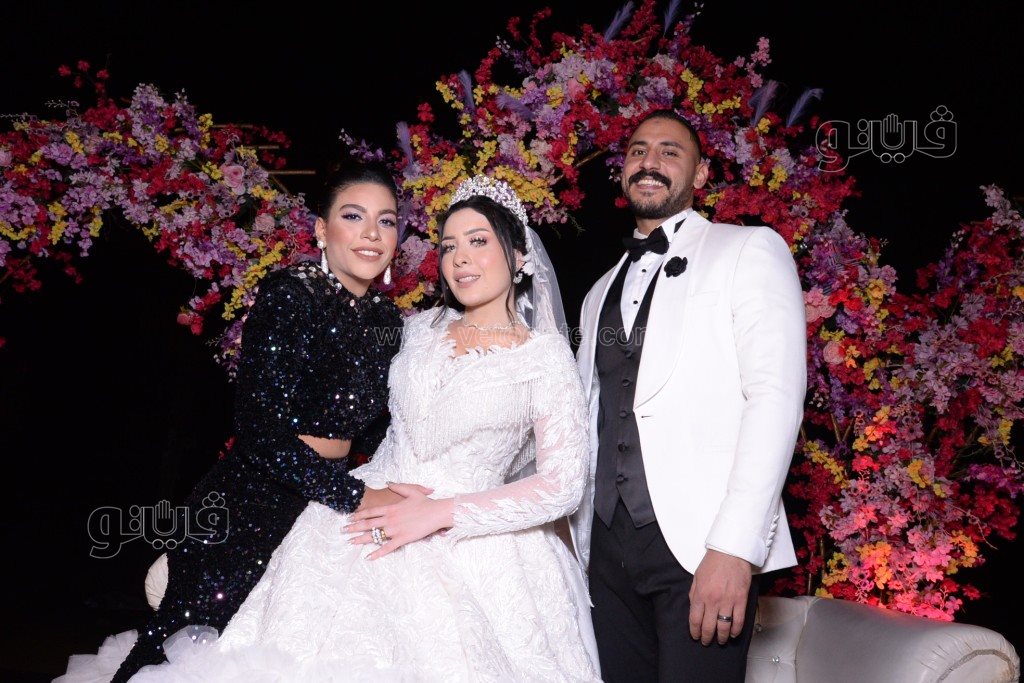  نجوم الفن بزفاف دينا حجاج عبدالعظيم (1)