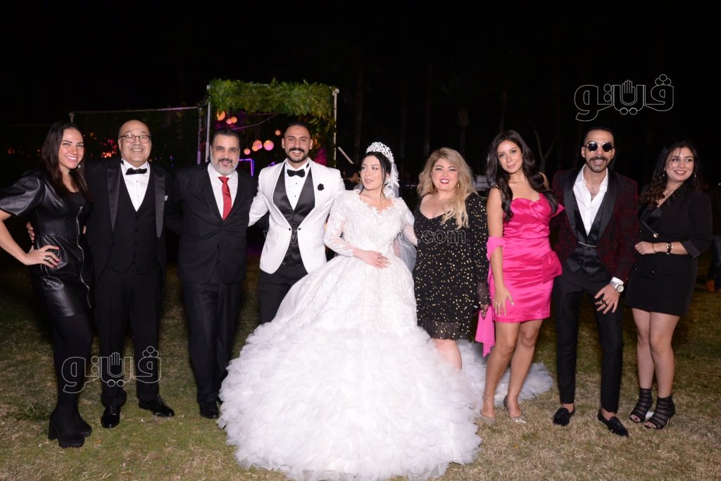  نجوم الفن بزفاف دينا حجاج عبدالعظيم (2)