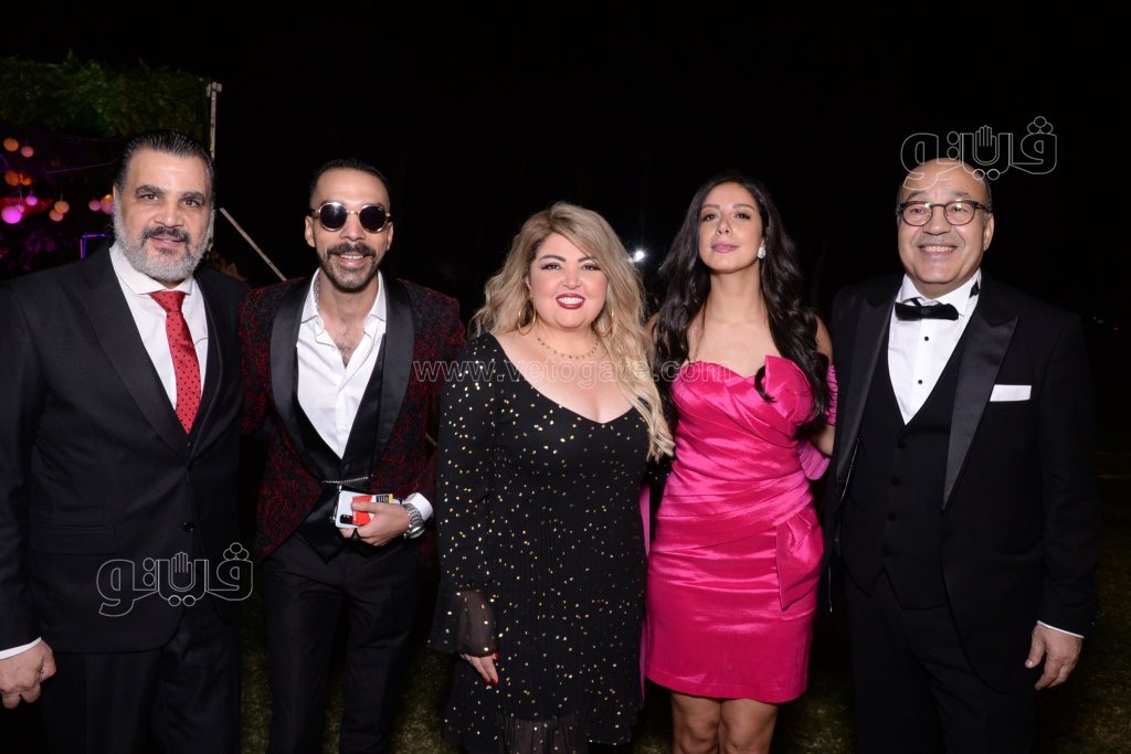  نجوم الفن بزفاف دينا حجاج عبدالعظيم (4)