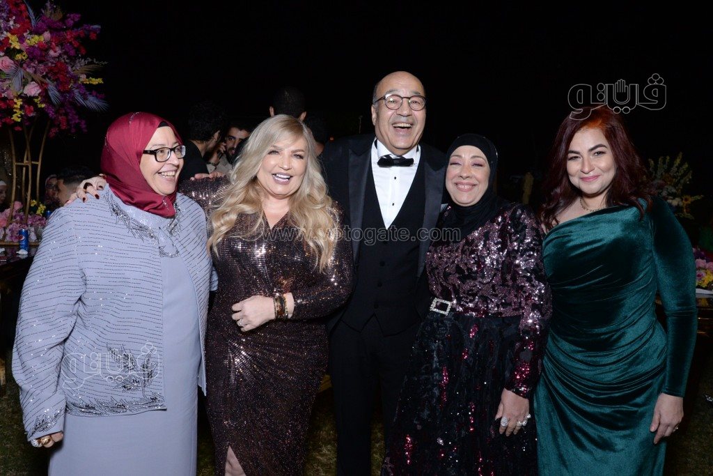  نجوم الفن بزفاف دينا حجاج عبدالعظيم (7)