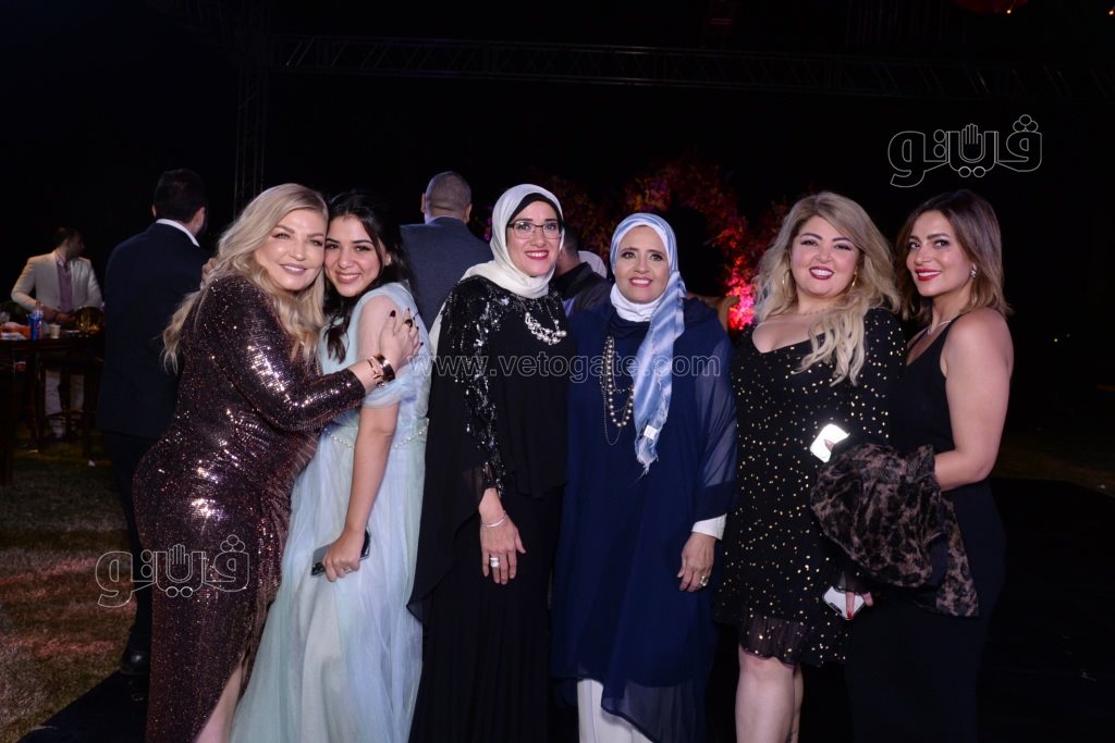  نجوم الفن بزفاف دينا حجاج عبدالعظيم (8)