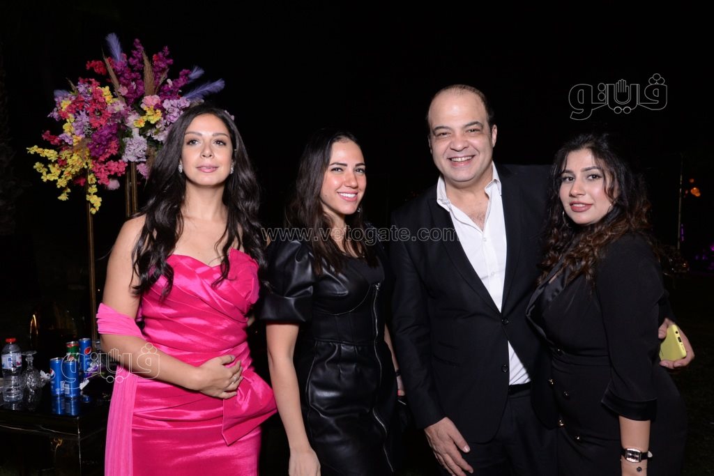  نجوم الفن بزفاف دينا حجاج عبدالعظيم (11)