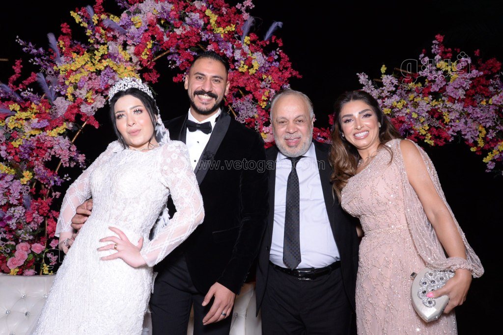  نجوم الفن بزفاف دينا حجاج عبدالعظيم (13)