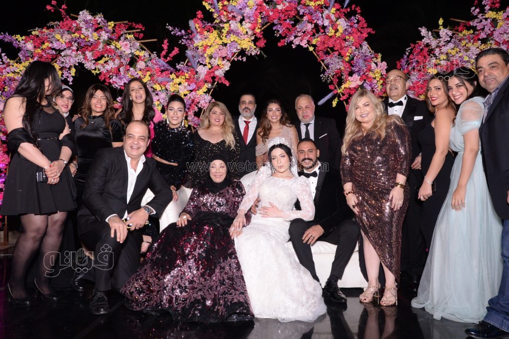  نجوم الفن بزفاف دينا حجاج عبدالعظيم (14)