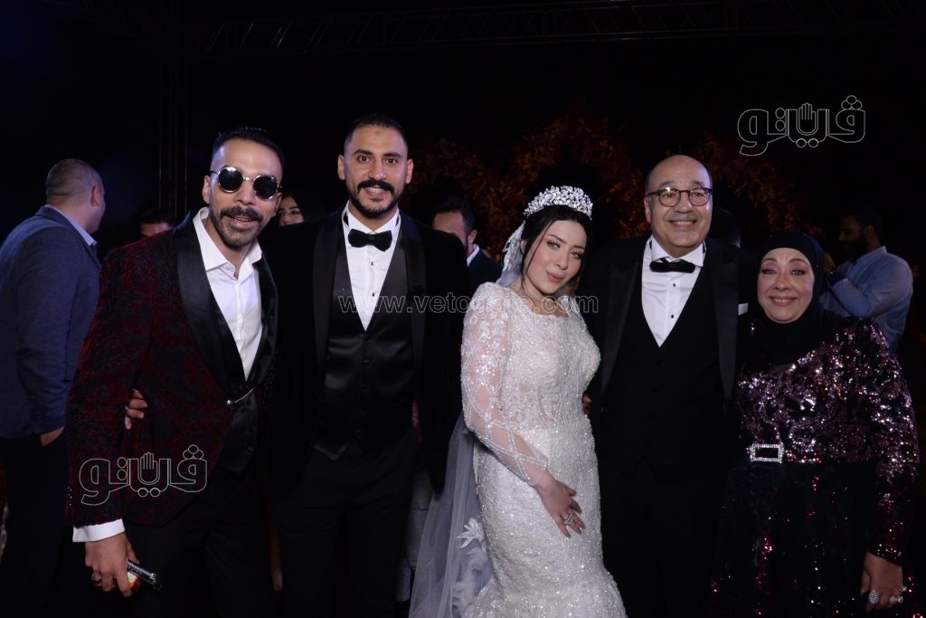  نجوم الفن بزفاف دينا حجاج عبدالعظيم (22)