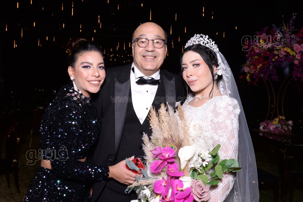  نجوم الفن بزفاف دينا حجاج عبدالعظيم (26)