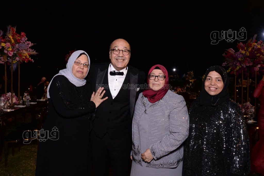  نجوم الفن بزفاف دينا حجاج عبدالعظيم (31)