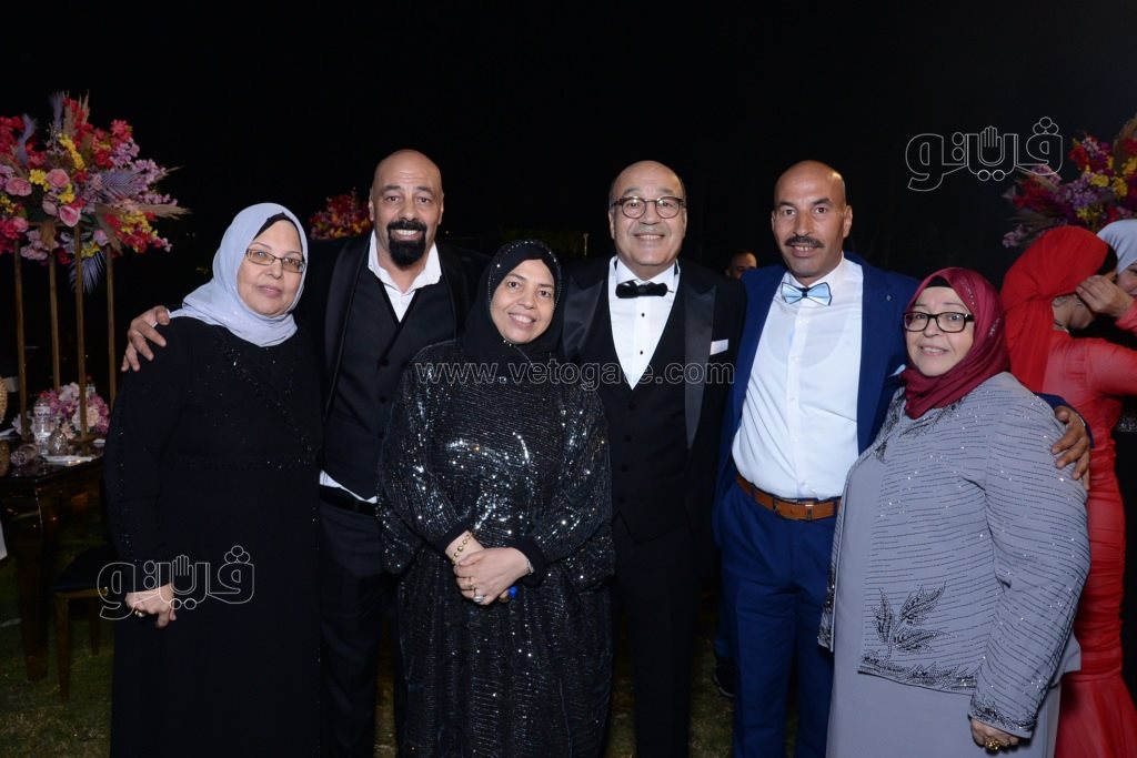  نجوم الفن بزفاف دينا حجاج عبدالعظيم (32)