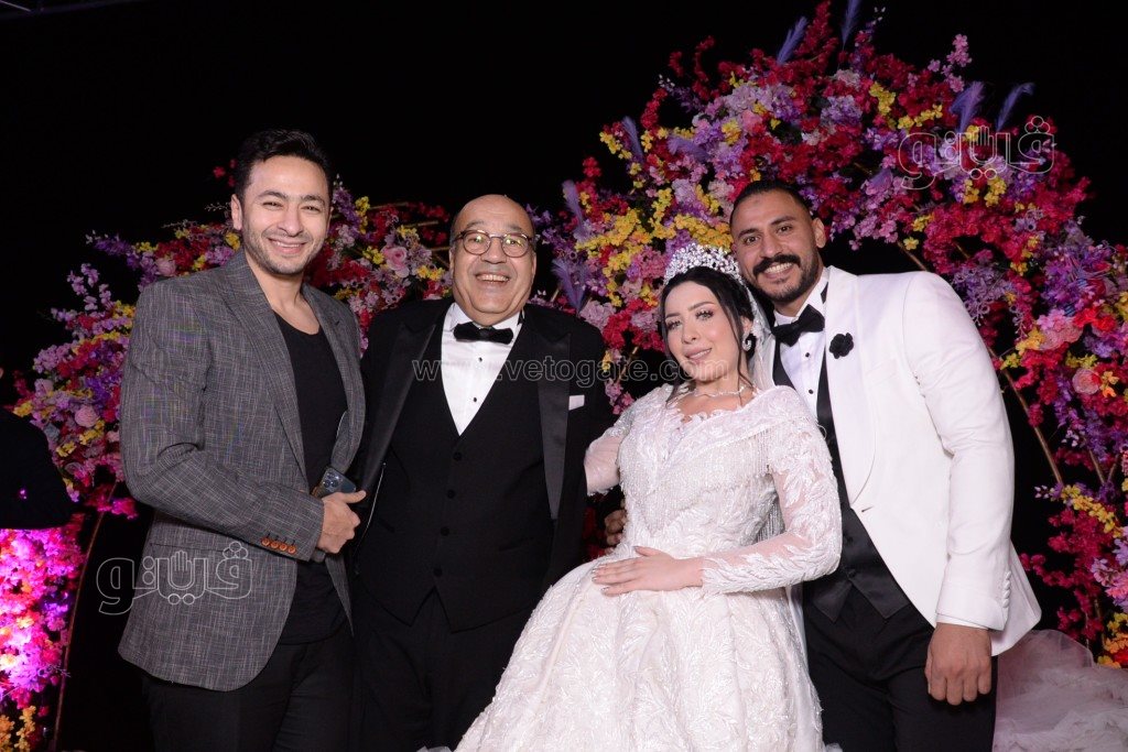  نجوم الفن بزفاف دينا حجاج عبدالعظيم (40)