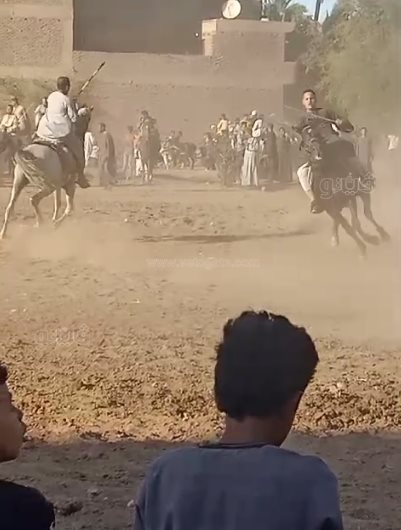 ، ابن عميد الخيالة يستعرض فنون الكر والفر في سباق الخيل (8)