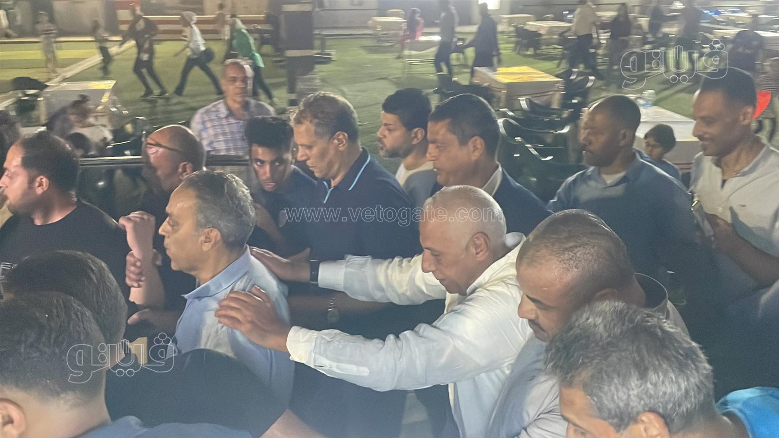 استقبال حافل ل حسين لبيب فور وصوله نادي الزمالك (8)