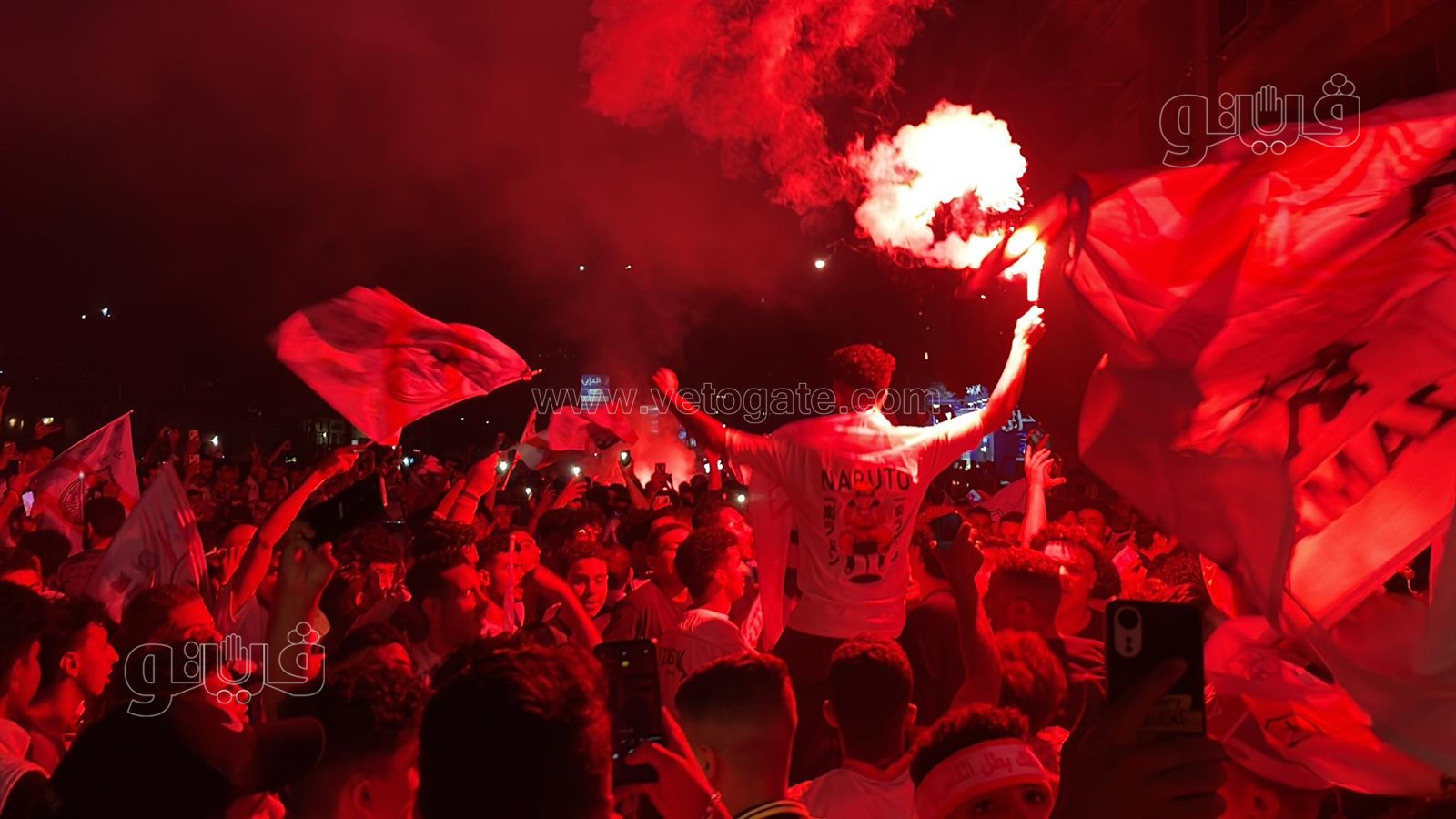 احتفالات جماهير الزمالك (3)