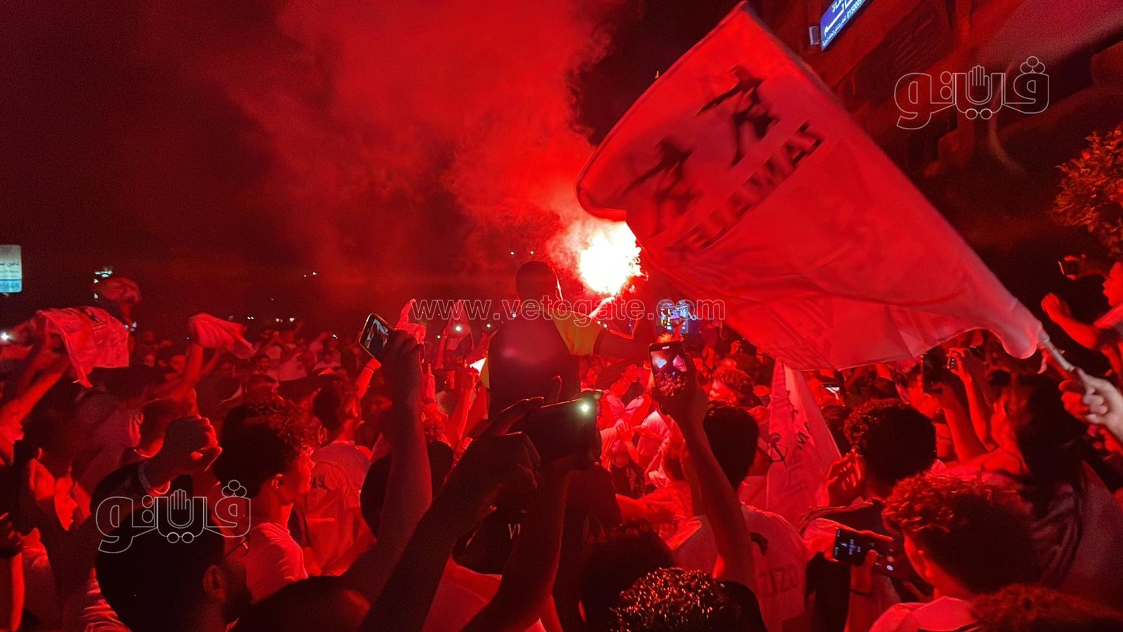 احتفالات جماهير الزمالك (5)