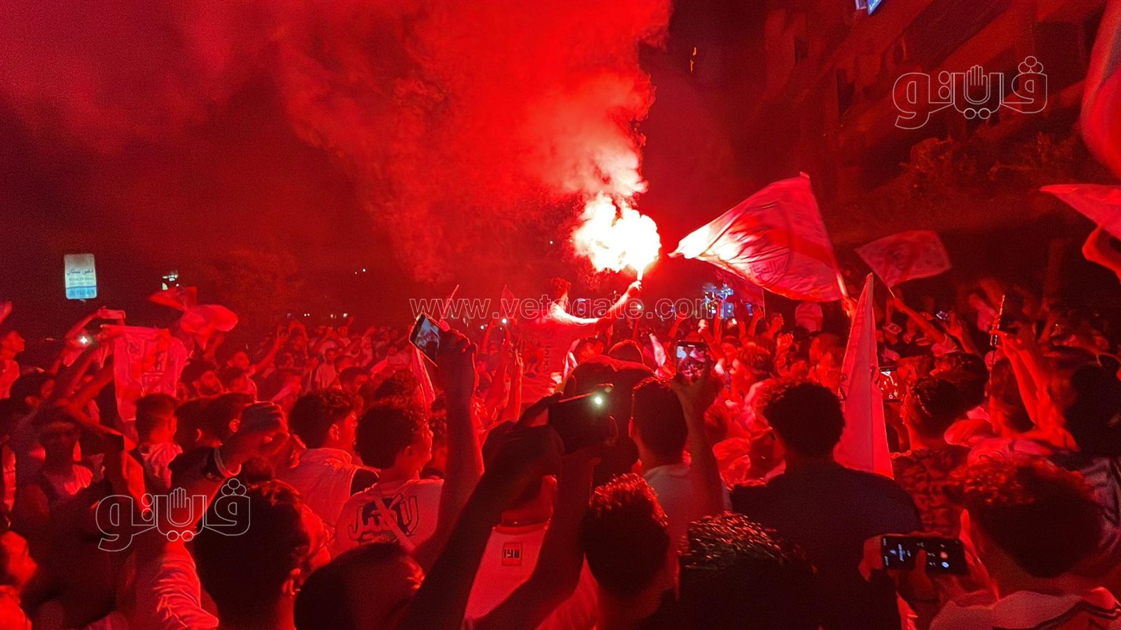 احتفالات جماهير الزمالك (6)