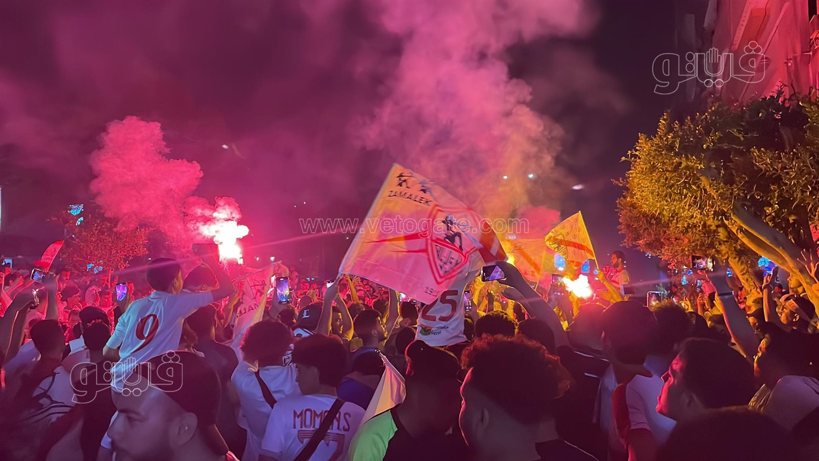 احتفالات جماهير الزمالك (8)