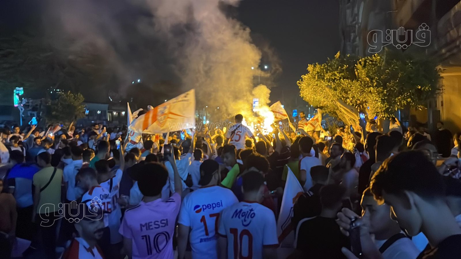 احتفالات جماهير الزمالك (10)